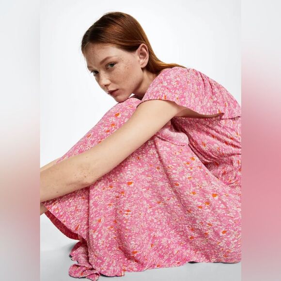 Mango Floral print dress - Picture 2 of 4